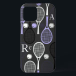 Tennis Player Name Briefe Personalisiert Sport Tea Case-Mate iPhone Hülle<br><div class="desc">Dieses coole personalisierte iPhone Gehäuse wäre ein phantastisches Geschenk für Ihren Lieblings-Tennisspieler/Coach! Fügen Sie einfach Ihre eigenen Initialen oder jeden anderen benutzerdefinierten Text hinzu, indem Sie auf die Schaltfläche "Anpassen" klicken. Sie können auch die Schriftgröße, den Schriftart und die Schriftfarbe ändern. Für phantastischere Tennis-Themen iPhone-Fälle wie diese bitte Karo aus...</div>