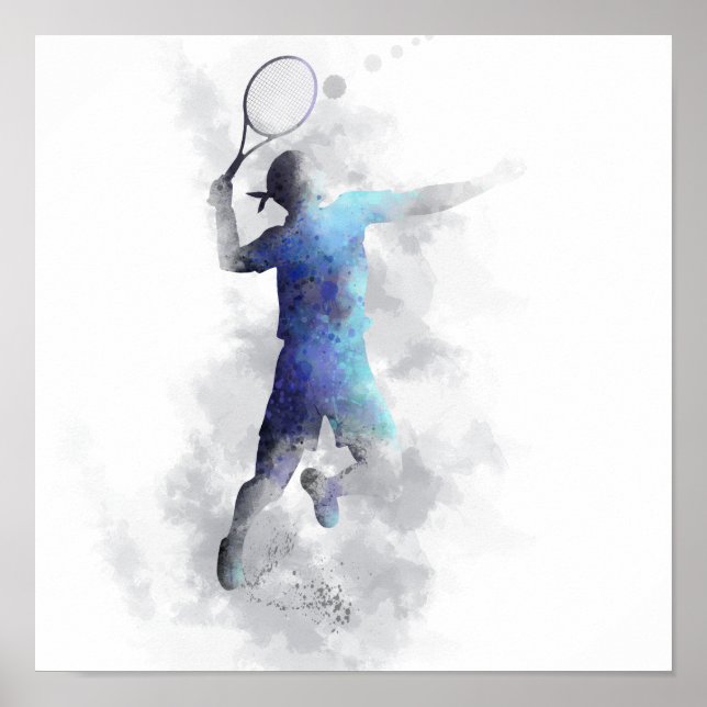 TENNIS PLAYER - Poster (Vorne)
