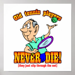 Tennis Players Poster