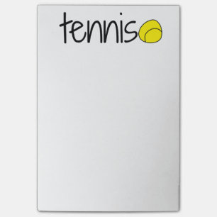 Tennis-Post-Itanmerkungen Post-it Klebezettel