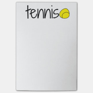 Tennis-Post-Itanmerkungen Post-it Klebezettel