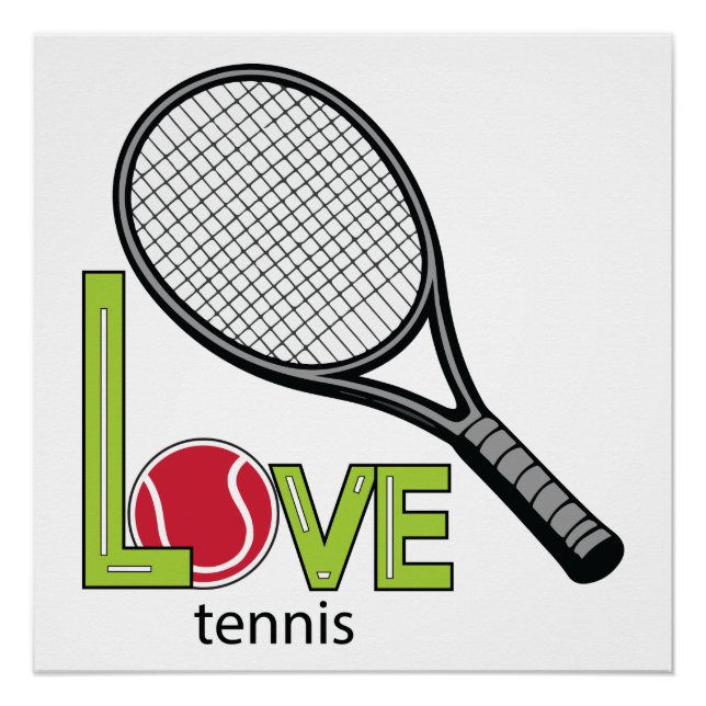 Tennis Poster (Vorderseite)