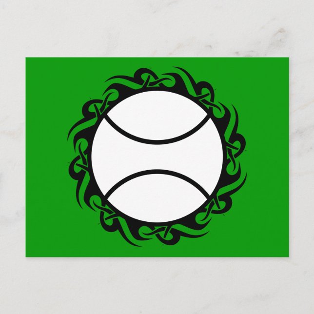 Tennis. Postkarte (Vorderseite)