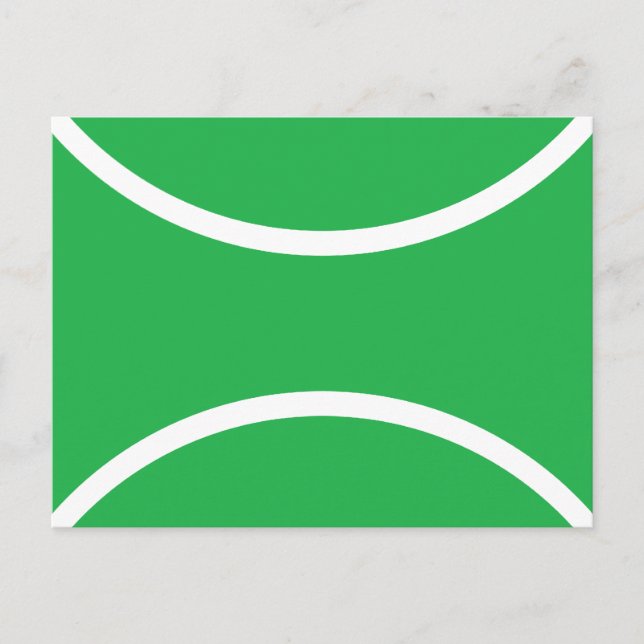 Tennis. Postkarte (Vorderseite)