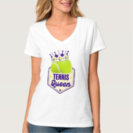Tennis Queen - Court Style for Racket Royals T-Shirt
