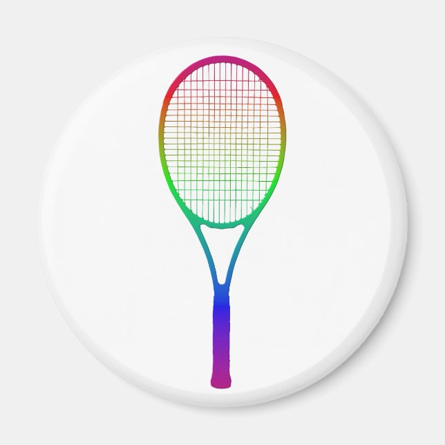Tennis Racket Magnet (Vorne)