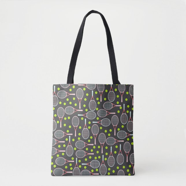 Tennis Racket Tote Bag (Vorderseite)
