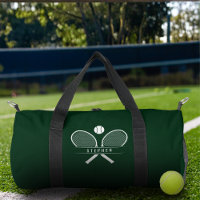 Tennis-Rackets und Individuelle Name