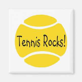 Tennis Rocks Magnet