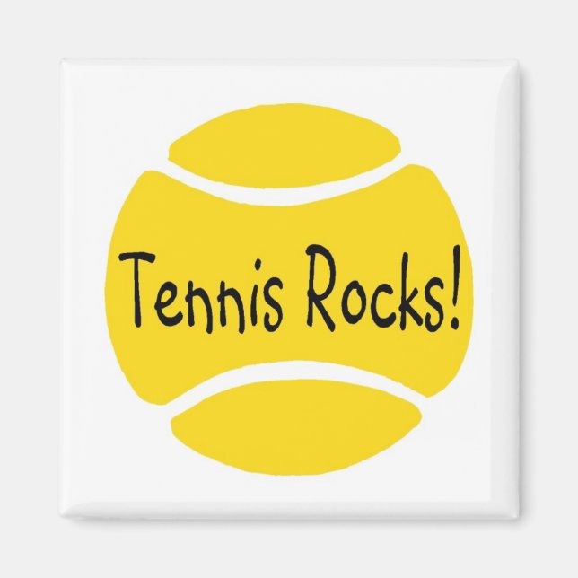 Tennis Rocks Magnet (Vorne)
