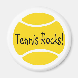 Tennis Rocks Magnet