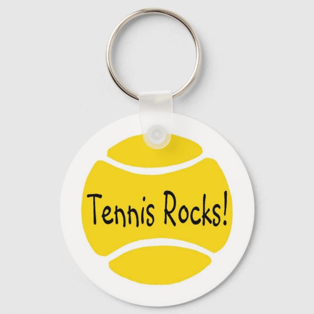 Tennis Rocks Schlüsselanhänger (Vorderseite)