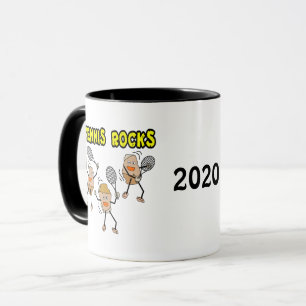 Tennis Rocks Tasse