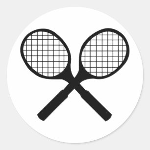 Tennis Runder Aufkleber