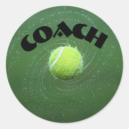 Tennis Runder Aufkleber