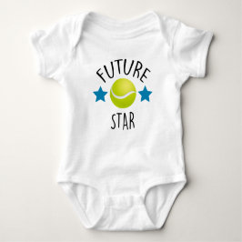 Tennis Säugling Bodysuit, Tennisgeschenk Baby Strampler