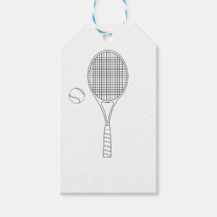 Tennis-Schläger u. Ball-Geschenk-Umbau Geschenkanhänger
