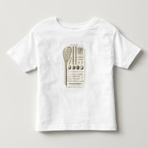 Tennis-Schläger und Billardstöcke, vom 'Encyc Kleinkind T-shirt