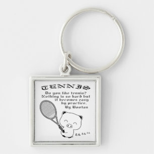Tennis Schlüsselanhänger
