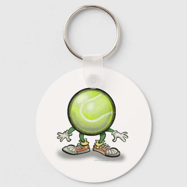 Tennis Schlüsselanhänger (Vorderseite)