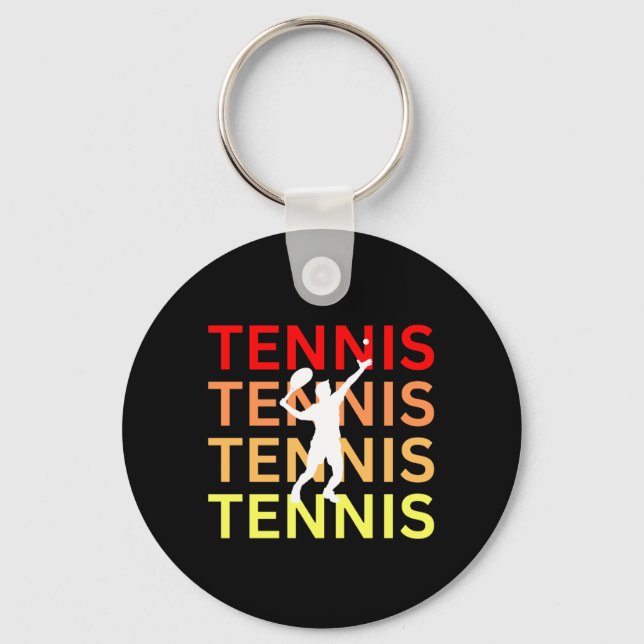 Tennis Schlüsselanhänger (Vorderseite)
