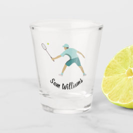 Tennis Schnapsglas