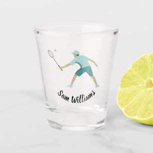 Tennis Schnapsglas