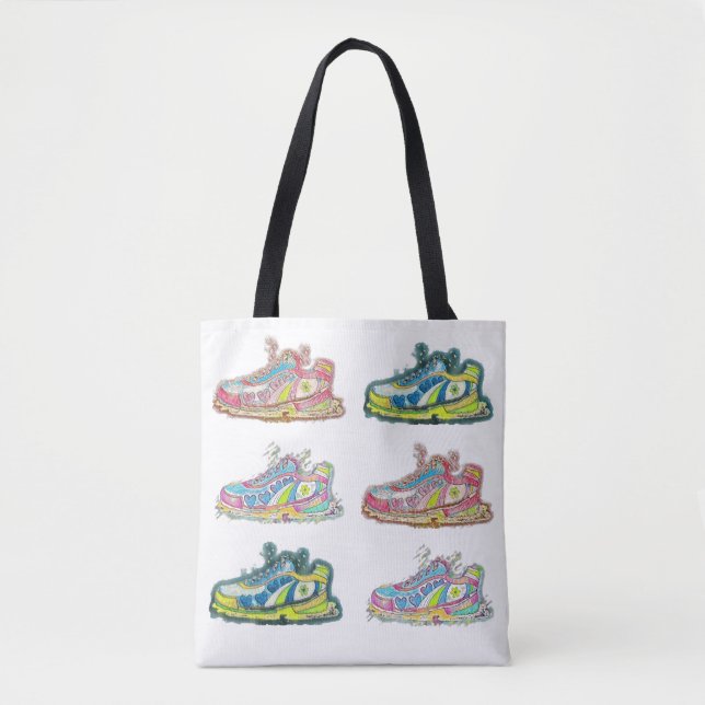 Tennis-Schuh-Tasche (Vorderseite)