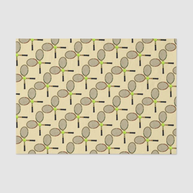 Tennis-Seidenpapier Seidenpapier (Vorderseite)