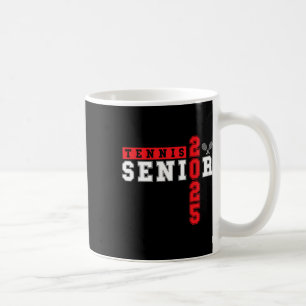Tennis Senior Night Tennis Senior 2025 Abschluss Kaffeetasse