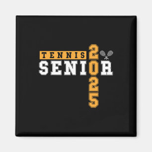Tennis Senior Night Tennis Senior 2025 Abschluss Magnet
