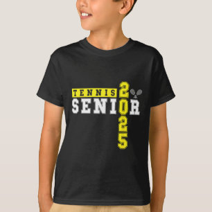 Tennis Senior Night Tennis Senior 2025 Abschluss T-Shirt