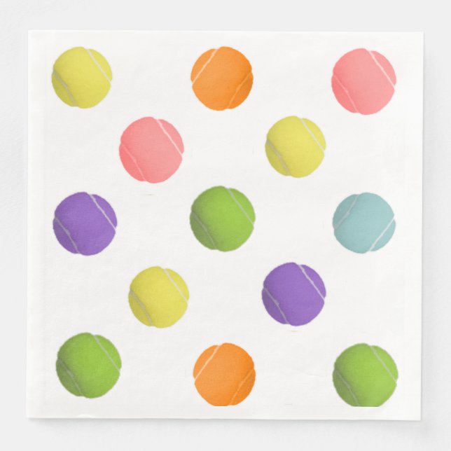 Tennis Serviette (Vorderseite)