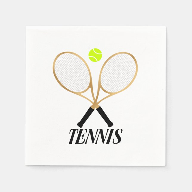 Tennis Serviette (Vorderseite)