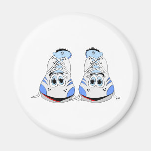 Tennis Shoes Cartoon Magnet