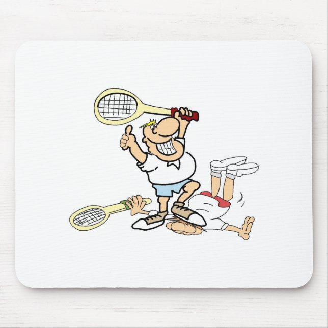 Tennis-Sieger Mousepad (Vorne)
