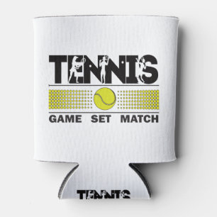 Tennis Spiel Satz Match Dosenkühler