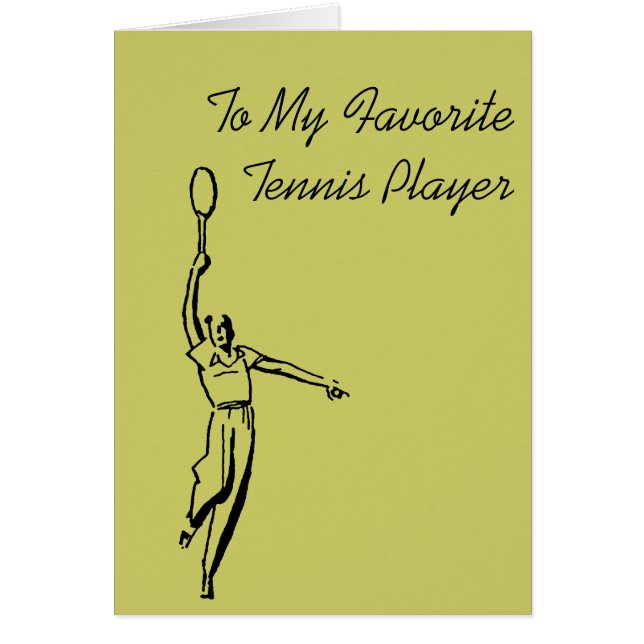 Tennis-Spieler (Vorne)