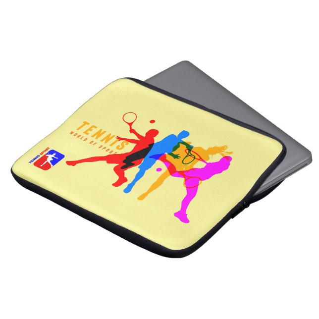 Tennis Sport | Laptop-Siebtasche 13" Laptopschutzhülle (Vorne Oben)