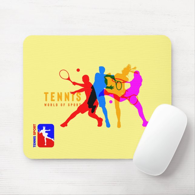 Tennis Sport | Mauspad (Mit Mouse)