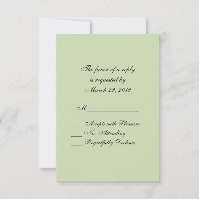 Tennis Sport UAWG RSVP Karte (Vorderseite)