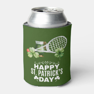Tennis St. Patrick's day für Tennisspieler     Dosenkühler