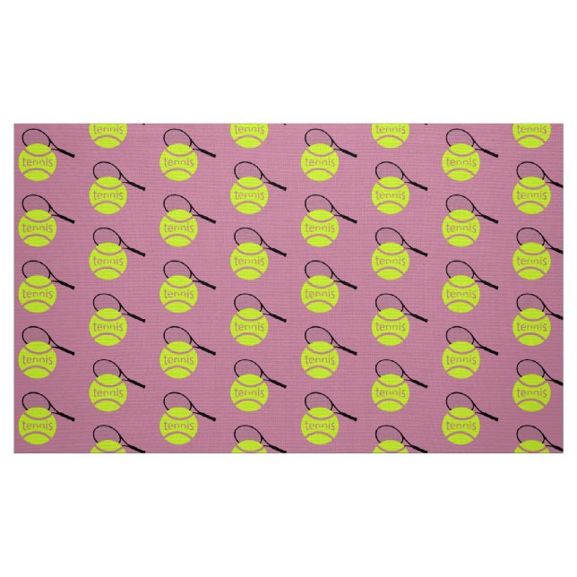 Tennis Stoff (Fat Quarter (45,7 x 55,9 cm))