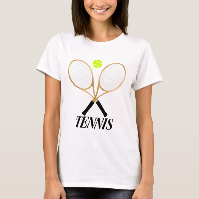 Tennis T-Shirt (Vorderseite)
