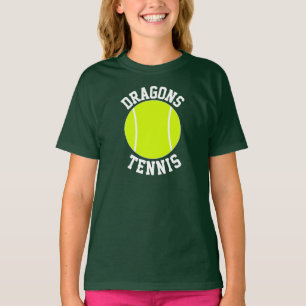 Tennis-T - Shirt für Mädchen