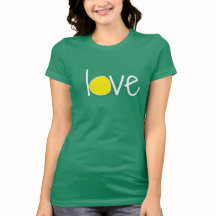 Tennis-T - Shirt "Liebe"