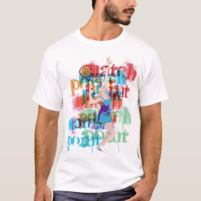 Tennis-T-Shirt T-Shirt (Vorderseite)
