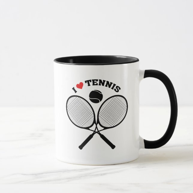 Tennis Tasse (Rechts)