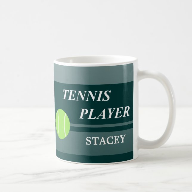 Tennis-Tassen Kaffeetasse (Rechts)
