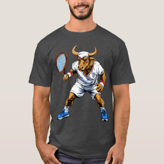 Tennis Taurus - Tennisspieler T - Shirt